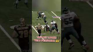 NEVER forget this HIT by Sheldon Brown on Reggie Bush 💥 #nfl #shorts