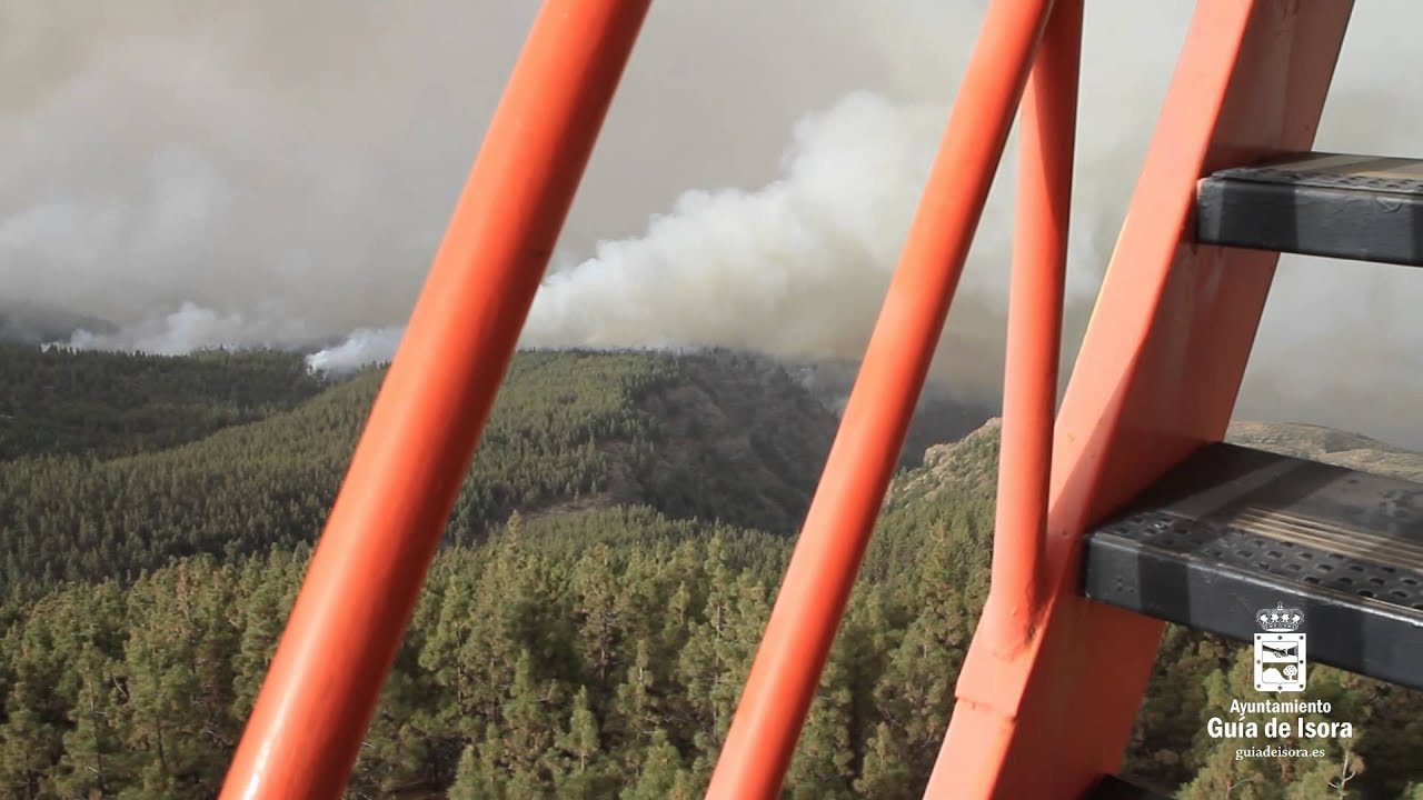 Incendio Guía de Isora (torre de vigilancia de Chavao)