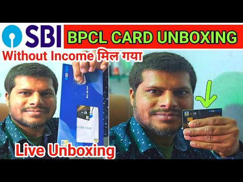 SBI Bpcl Rupay Credit Card UNBOXING मेरी Wife को 2 कार्ड मिल गया Without Income कमाल हो गया 2024 😱😱😊