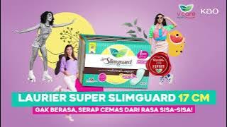 Laurier Super Slimguard 17 cm - Nyaman Di Hari Sedikit, Nyaman Setiap Hari