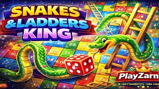 Snakes & Ladders King Gameplay | Classic Dice Board Game Fun! screenshot 5