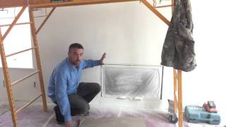 In the last video we demoed the fireplace mantel. In this video we show you what it looks like with no mantel to give it a more modern 