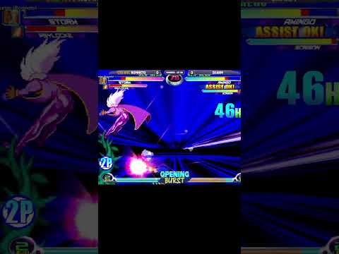 MvC2: Skarm - Amingo Crossup to Hyper Vine xx Space 95 piece 105% Combo .:11.2.24:.