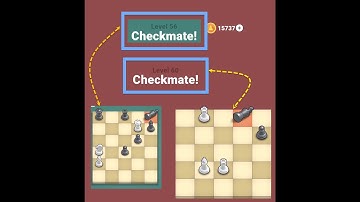 Pocket Chess Level 56 to 60 Chess Solution #chess #puzzle  #endgames #pocketchess #kidslearning