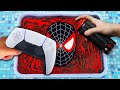 HYDRO Dipping PS5 CONTROLLER !! (PS5 Spider-Man Miles Morales Custom) 🎨