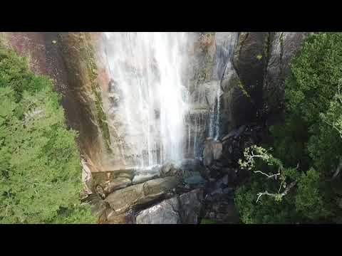 [ドローン空撮]　宮崎県延岡市　行縢山　行縢の滝　[DJI Mavic pro]