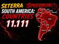 seterra south america: countries speedrun 11.111
