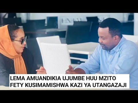 GODBLESS LEMA AMUANDIKIA UJUMBE MZITO DJ FETY KUACHISHWA KAZI KISA HIKI