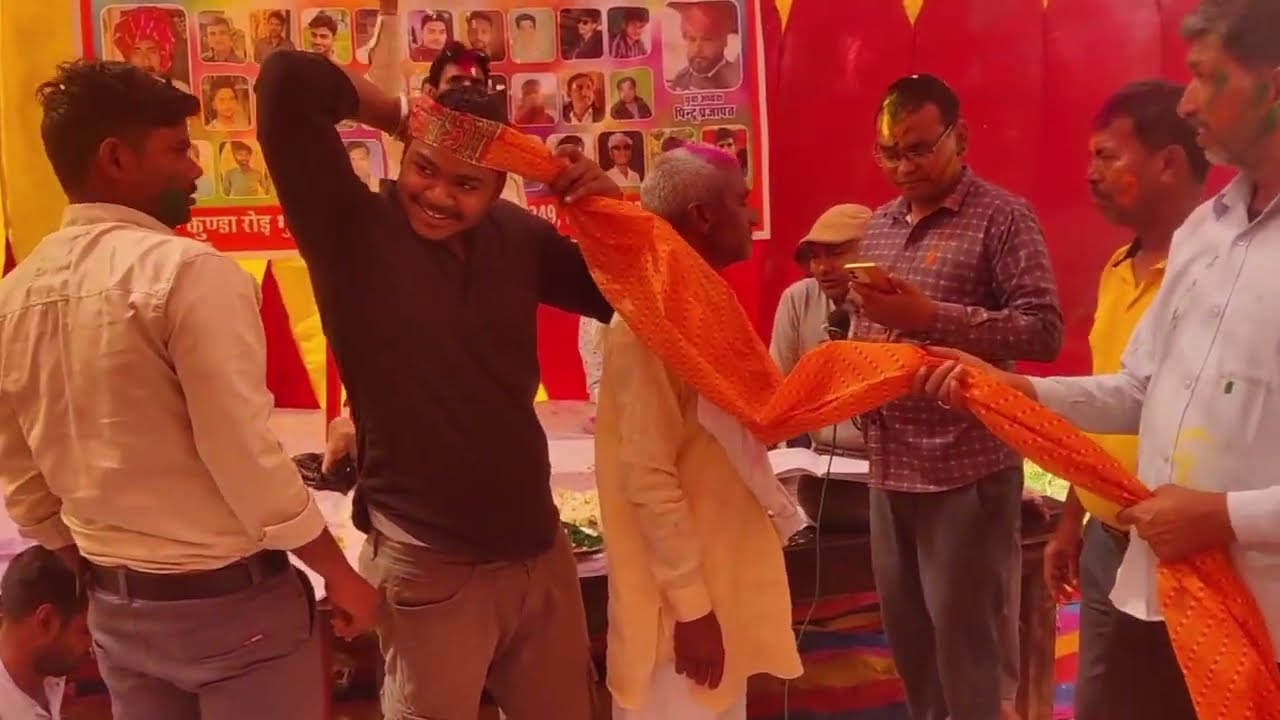 होली के शुभ अवसर पर भुसावर प्रजापति टीम द्वारा आयोजन प्रोग्राम mohit king vlogger watch full vlog