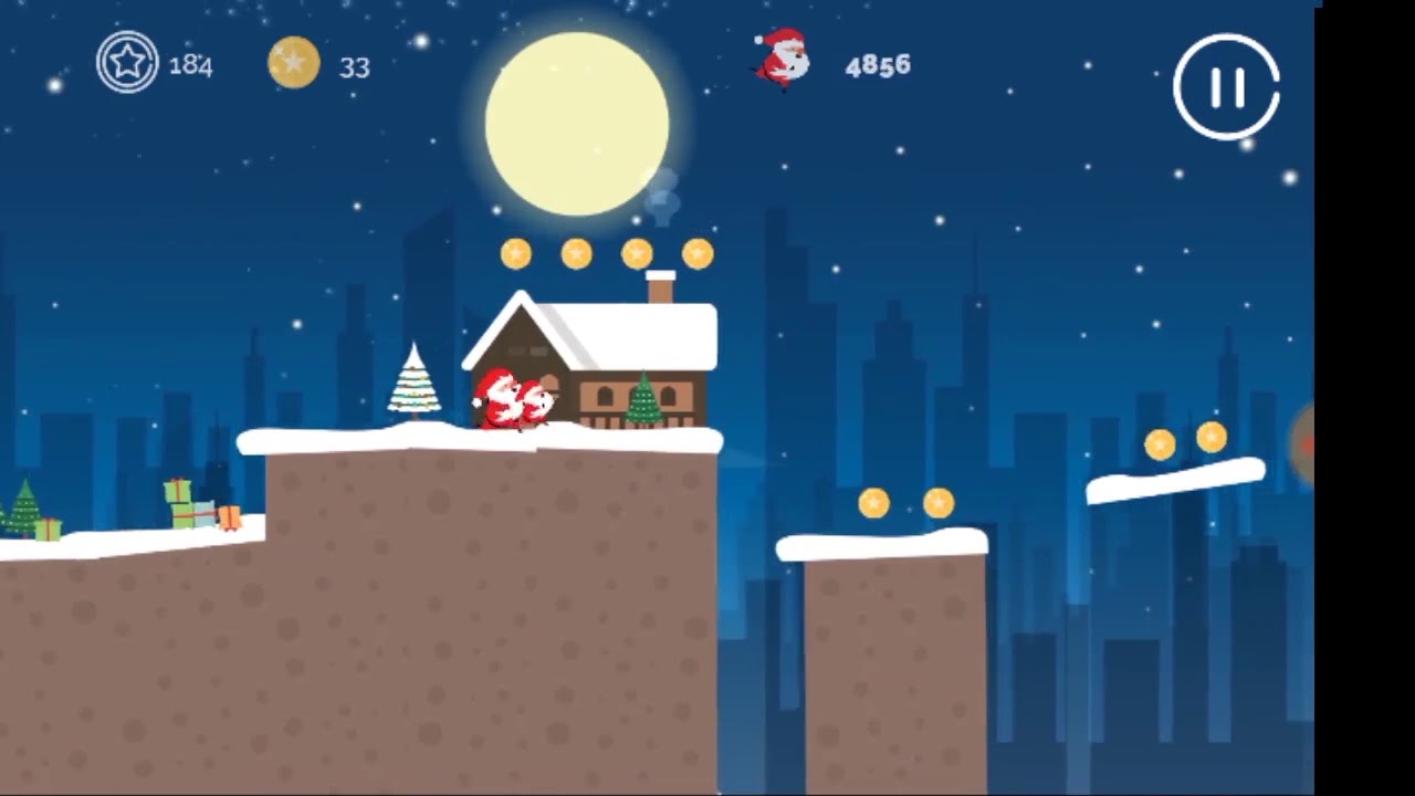 Santa Runner - Wherer is Santa - Buildbox Template