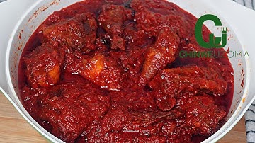 The BEST Nigerian Chicken Stew! Chicken Stew Recipe - Chinwe Uzoma Kitchen