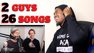 2 GUYS, 26 SONGS (feat. Black Gryph0n) {{REACTION}}