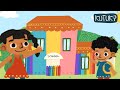 Kutu and ki go to school for the first time  first day at preschool  kutuki