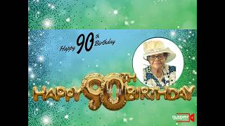 Dorothy Reeves (Ahie) 90th birthday celebration
