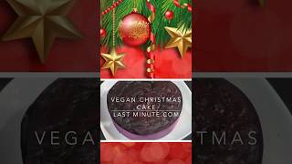 LAST MINUTE  CARIBBEAN CHRISTMAS CAKE christmascakerecipes lastminutechristmascakerecipe vegan