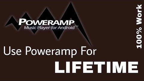 How to use poweramp for lifetime|100% workable|Tech Recreation