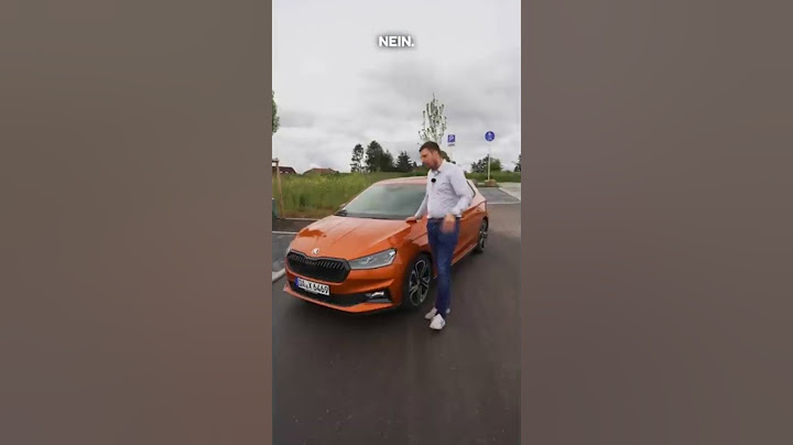 DAS ist ein KLEINwagen! Muss das wirklich sein? Skoda Fabia