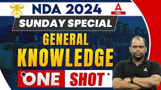 NDA 2024 | Sunday Special General Knowledge  One Shot  by Jivesh Sir