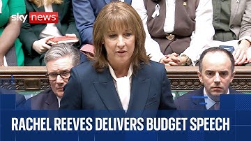 Chancellor Rachel Reeves delivers the 2025 budget | Watch the full speech