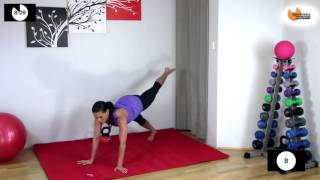 KETTLEBELL HIIT Workout -  Barre Bell HIIT with Linda Wooldridge on Danny&#39;s Workout