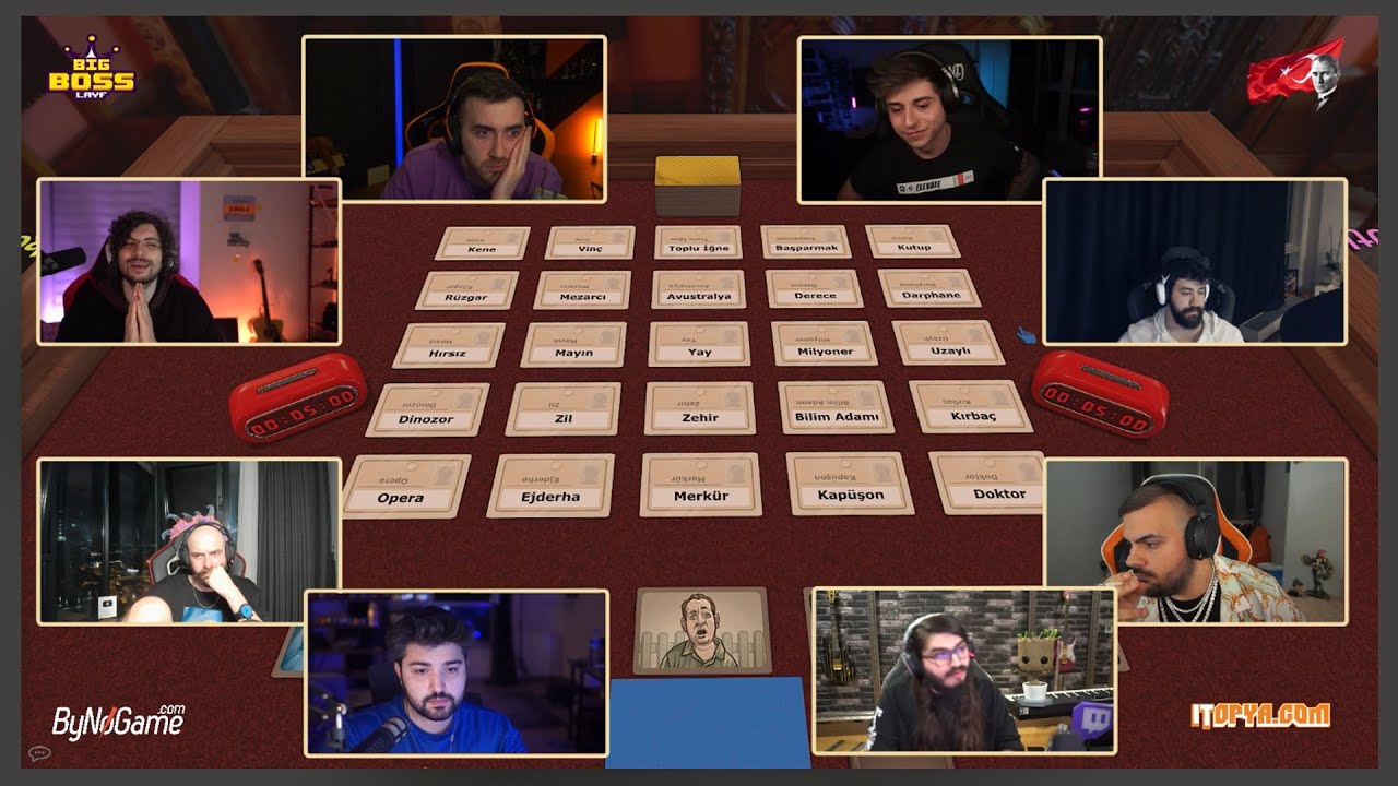 BİGBOSSLAYF | CODENAMES OYNUYOR