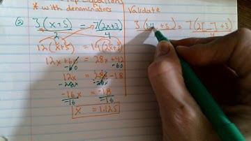 Unit 3 Algebra: Solving Multi-Step Equations #2