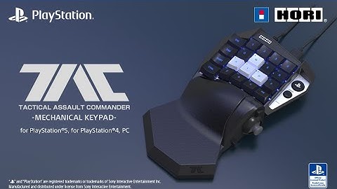 HORI TAC Mechanical Keypad - PlayStation®5, PlayStation®4, and PC - Launch Trailer