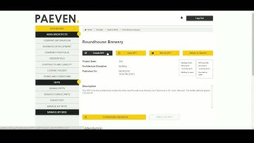 PAEVEN: How to Submit an RFI