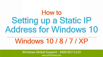 Setting Up a Static IP Address for Windows 10