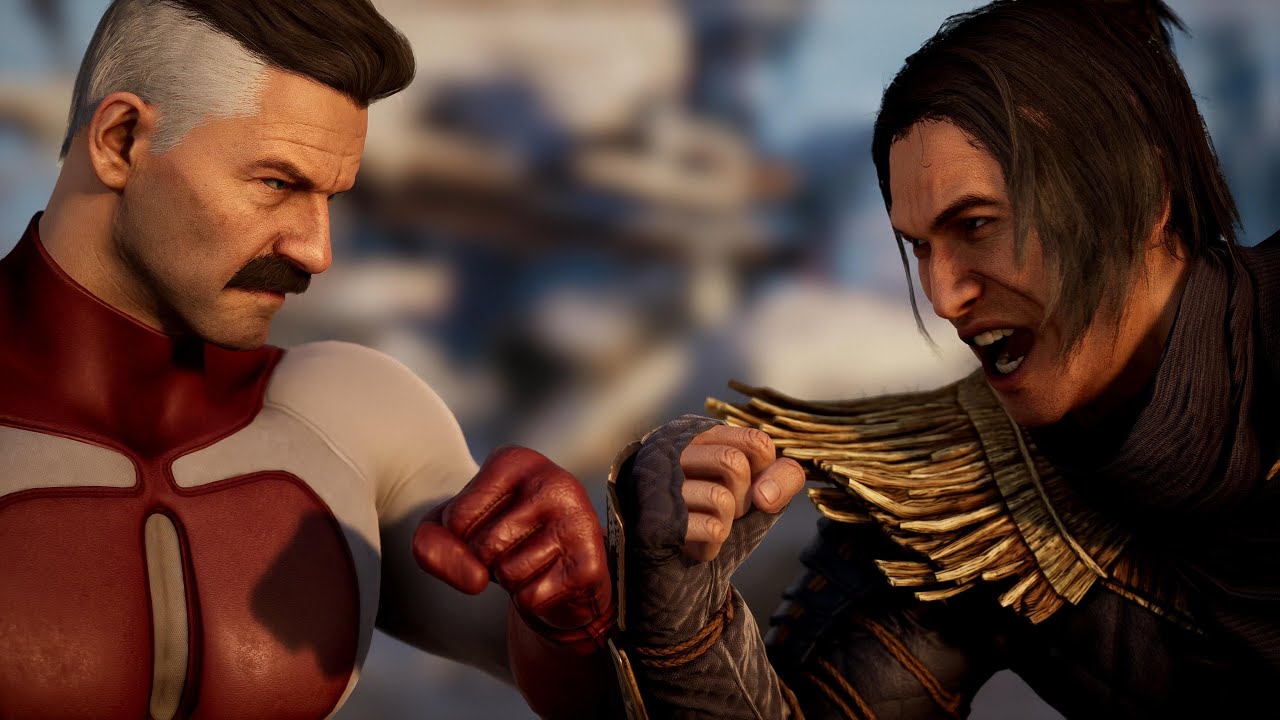 Scorpion Says GET OUT OF HERE To Omni-Man | Omni-Man Vs Scorpion Intro Dialogues - Mortal Kombat 1