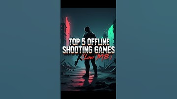 Top 5 Best Offline Shooting Games Under 100MB (High Graphics) #top5 #shootinggames #shorts