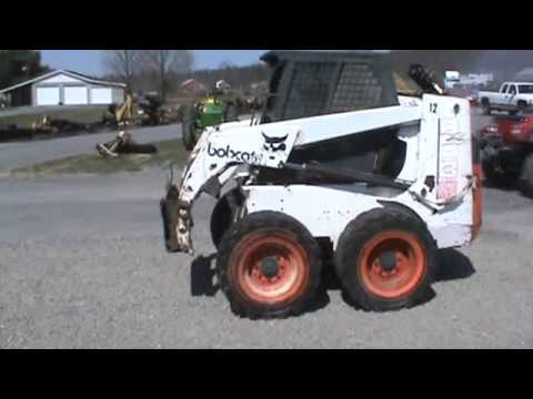 1996 Bobcat 853 Skid Steer Loader For Parts Or Repair For Sale