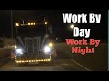 Day Turns To Night on Cabover Oversized Load