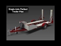 Trailer plans  2200kg single axle flatbed trailer plan  wwwtrailerplanscomau