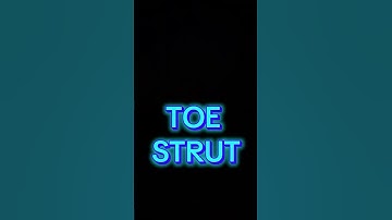 How to Toe Strut | Basic Line Dance Step for Beginners | Linedancing 101 #linedancetutorial #shorts
