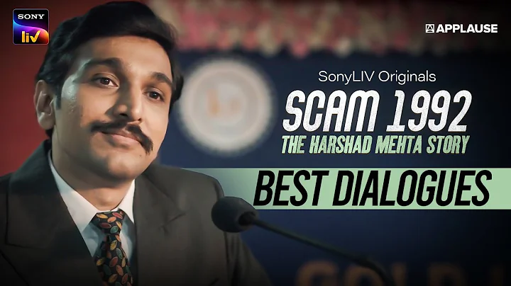 Best Dialogues of Scam 1992 | SonyLIV | Hansal Meh...
