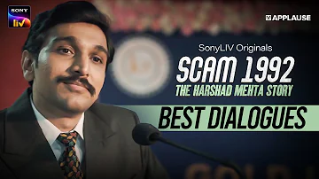 Best Dialogues of Scam 1992 | SonyLIV | Hansal Mehta | Pratik Gandhi | Applause