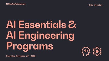 Info Session: AI Essentials & AI Engineering Programs
