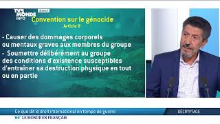 Risque de génocide à Gaza : que dit le droit international ?