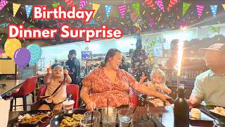 KAYLA'S BIRTHDAY DINNER SURPRISE & OPENING GIFTS | Family 5 Vlogs