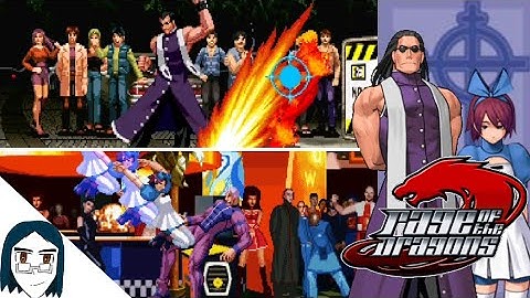 Rage of the Dragons (Arcade / 2002) - Elias Patrick / Alice Carrol [1cc Playthrough/Longplay]