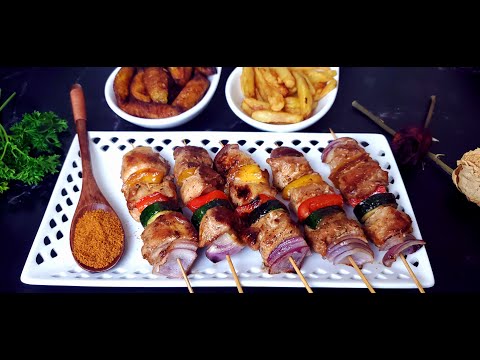 Vidéo: Brochette De Poulet Tendre