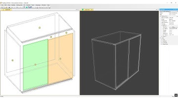 How to set up sliding doors in Polyboard