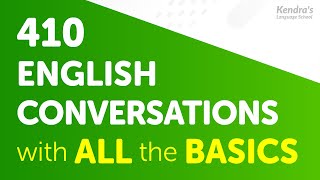 410 English Conversations with all the Basics