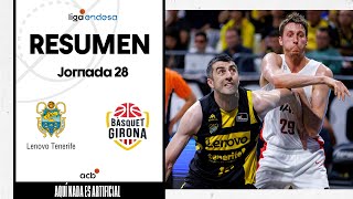 Lenovo Tenerife  Bàsquet Girona (7460) GAME HIGHLIGHTS | Liga Endesa 202324