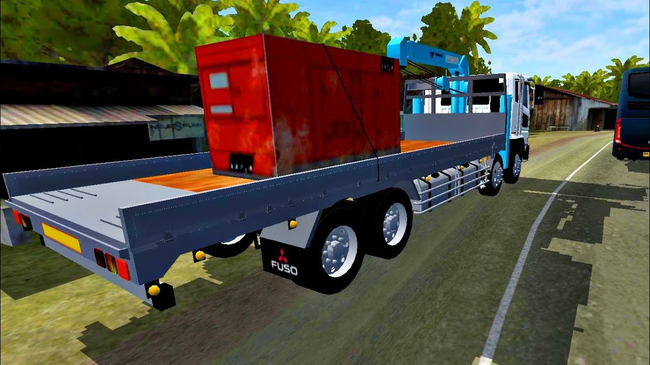 New Truck Mod in Bus Simulator Indonesia - Bussid Truck Mod - Bussid