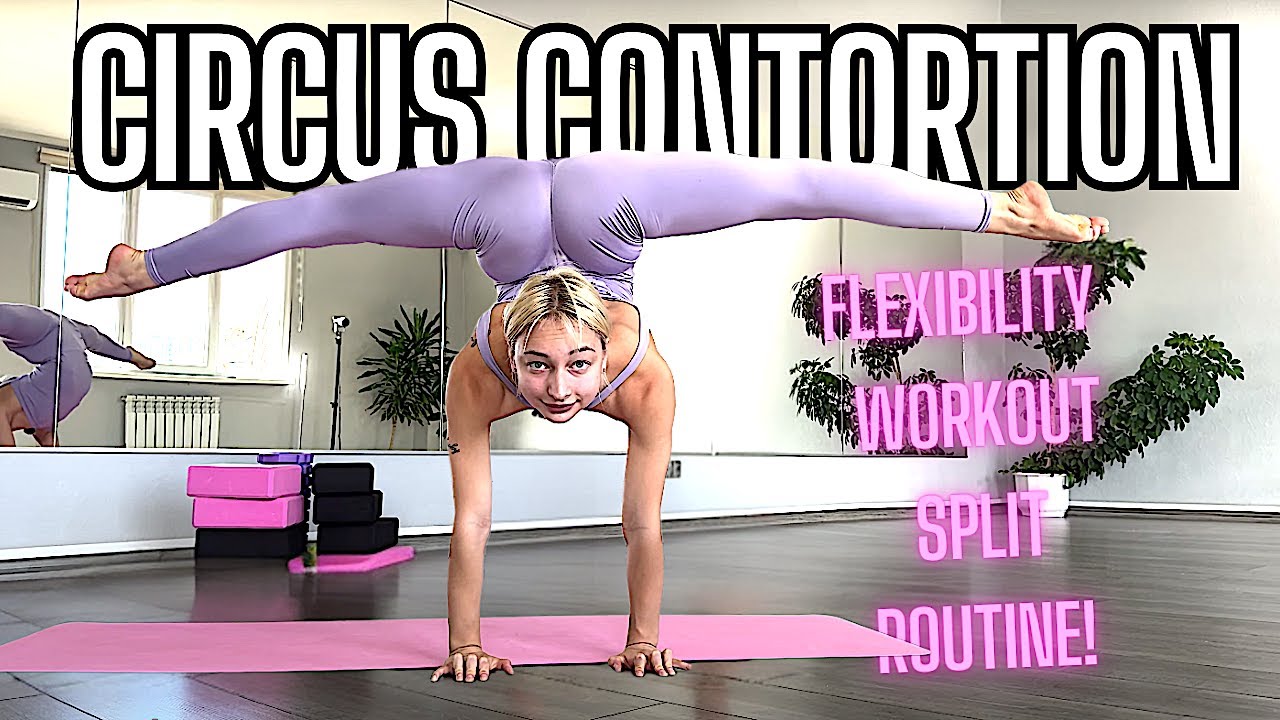 Insane Contortion Handstand + Split Challenge | Extreme Flexibility ...