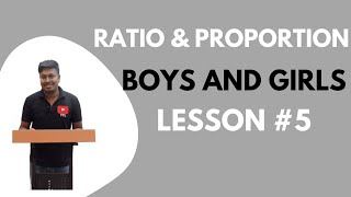 Ratio and Proportion | Lesson5(Boys and Girls) | Quantitative Aptitude