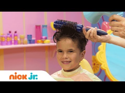 How to Make a Pompadour Hairstyle 🕶️ Style Files Hair Tutorial | Sunny Day’s Style Files | Nick Jr.