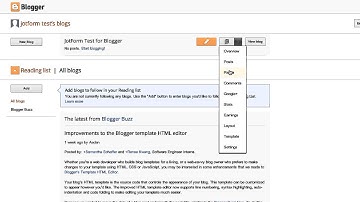 Adding Form to Blogger